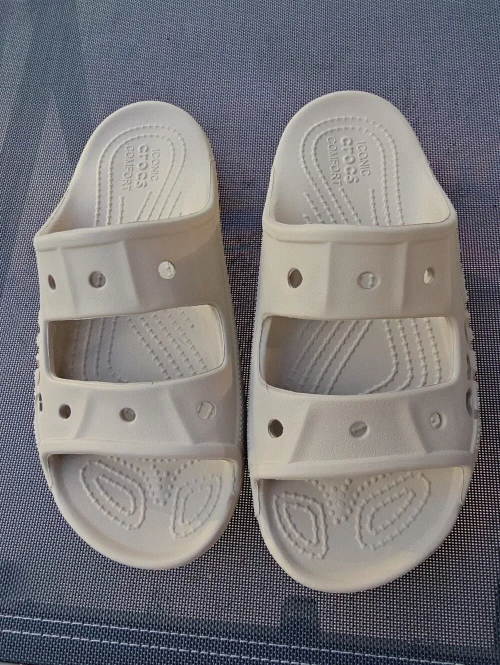 NWT Crocs Baya II Slide Sandals - Beige/Stucco - Size Men 5 / Women 7